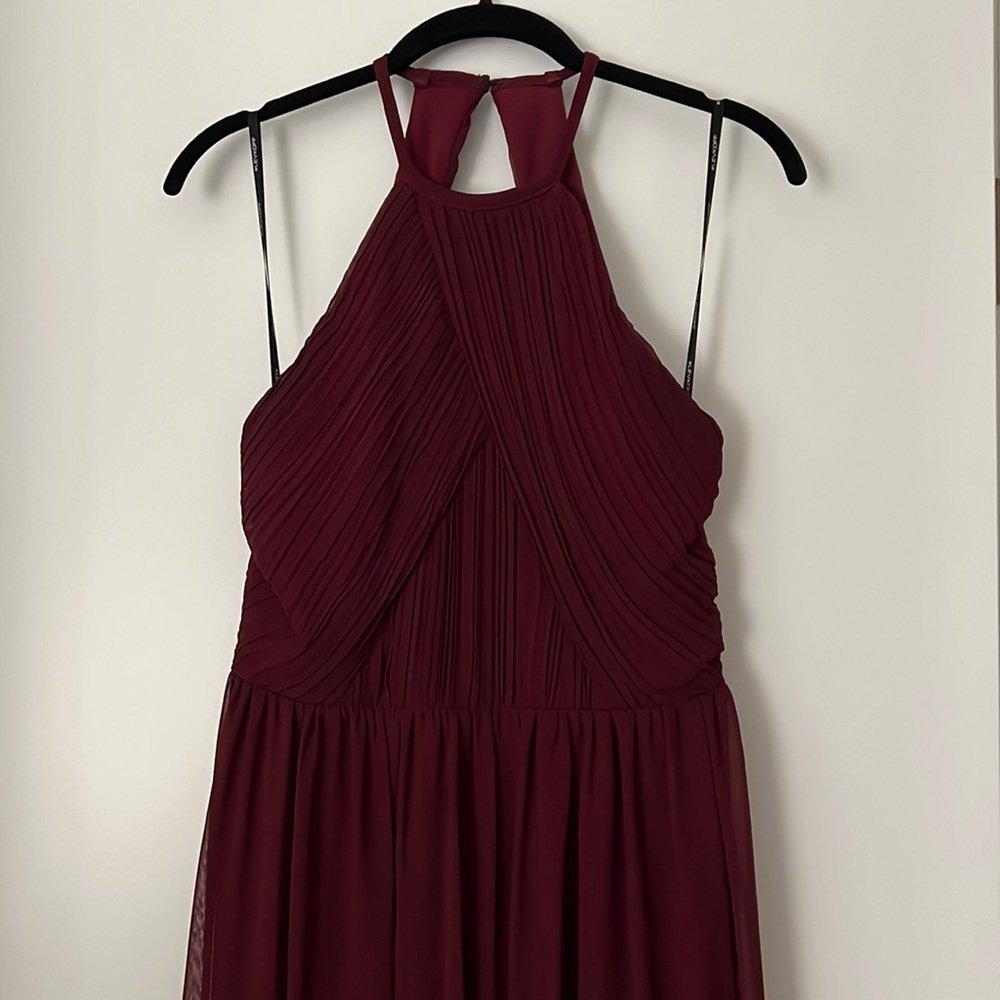 Burgundy Prom Dress